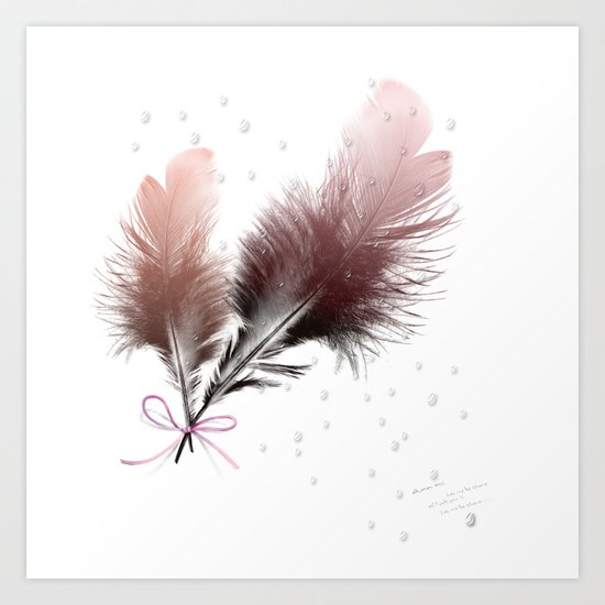 feather Art Print