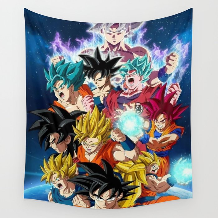 Goku Dragon Ball Super Wall Tapestry