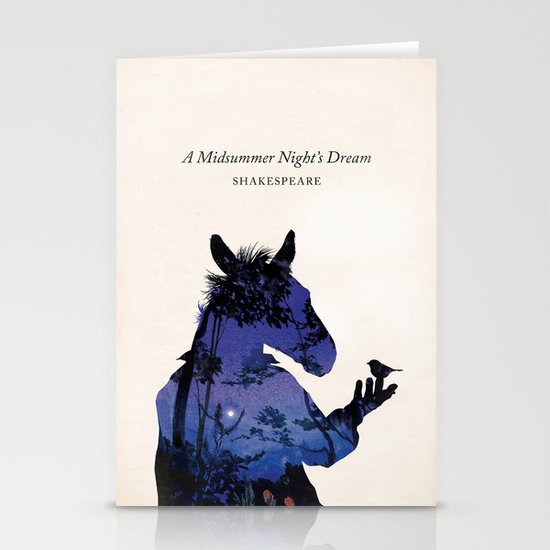 A Midsummer Night's Dream Stationery Cards