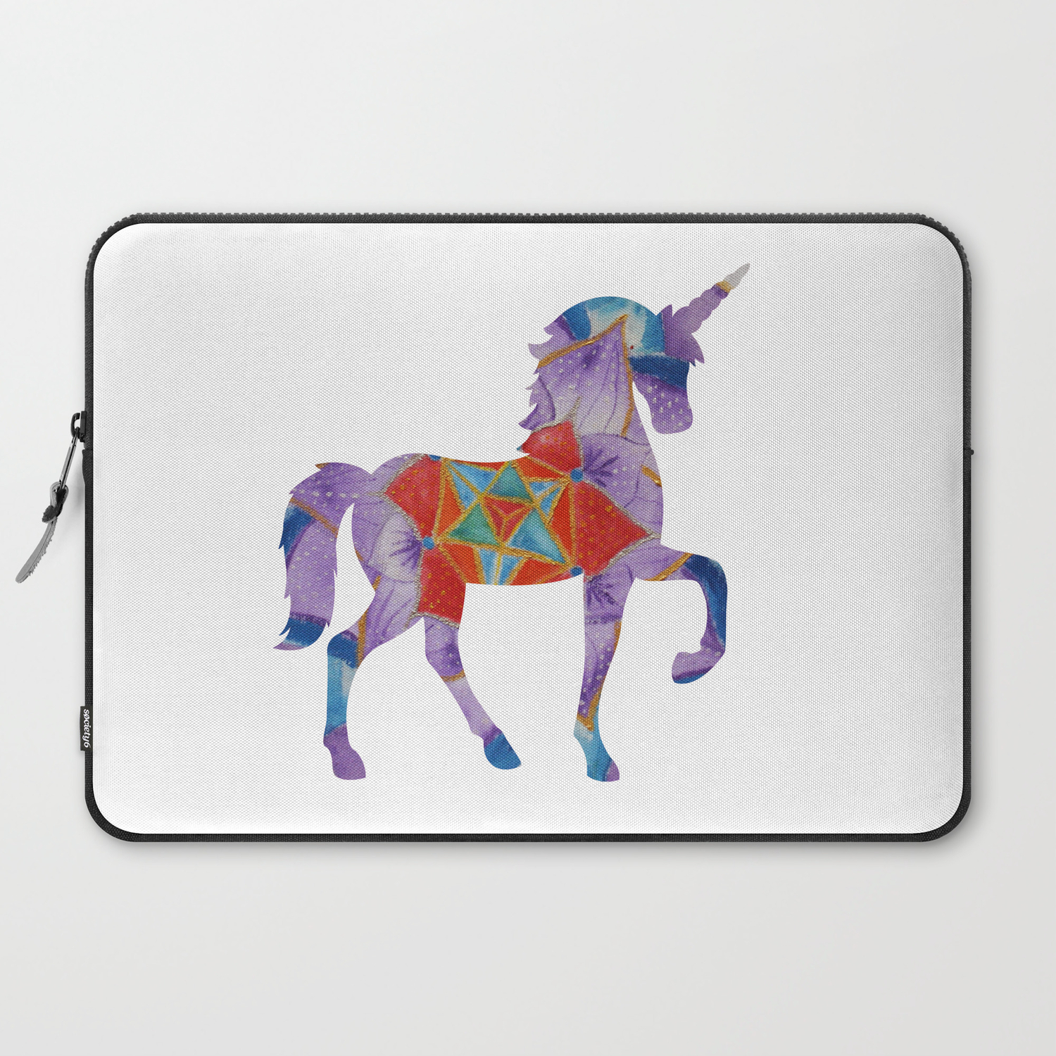 Unicorn Mandala Art Laptop Sleeve By Manitarka Society6