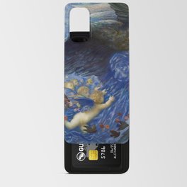 Night with her Train of Stars, 1912, Edward Robert Hughes Android Card Case