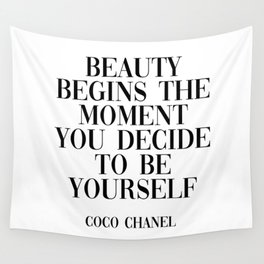 coco quote Wall Tapestry