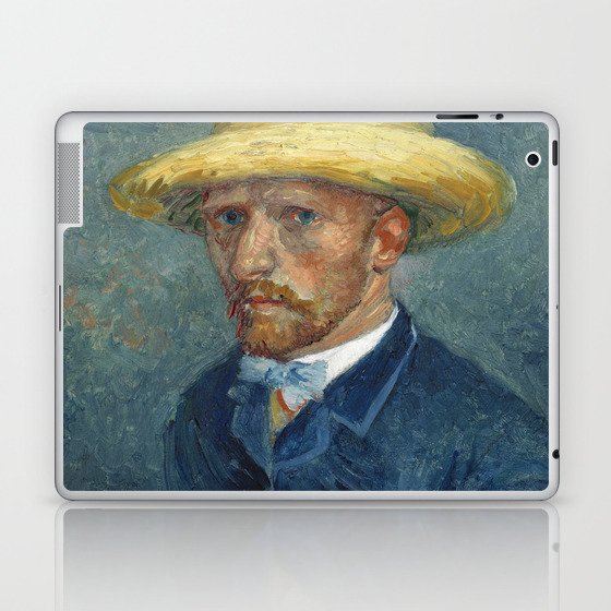 Impressionist Portrait of Theo van Gogh (1887) By Vincent Van Gogh Laptop & iPad Skin