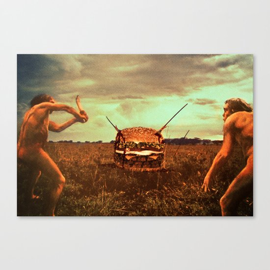 Fast Food Canvas Print