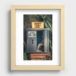 Photo Booth in the Jungle Recessed Framed Print
