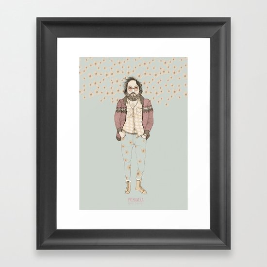 PRIMAVERA, "las Tendencias de Ufri" Framed Art Print