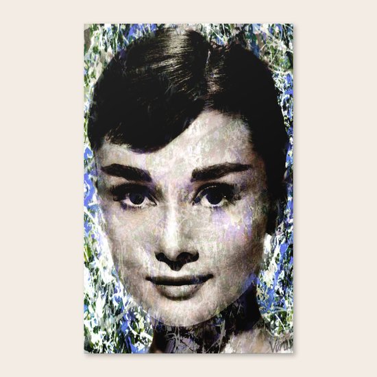 AUDREY HEPBURN Canvas Print