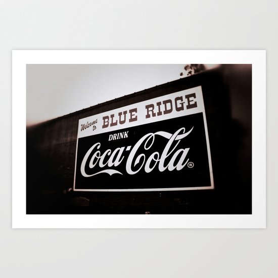 Blue Ridge Art Print