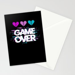 Game Over Stationery Card