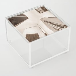 NYC Sepia Architecture Acrylic Box