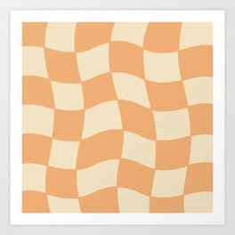Checker 2 Art Print