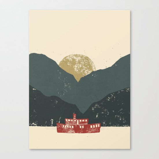 Boat Canvas Print