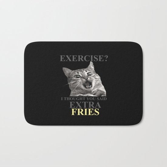 exercise what? Bath Mat