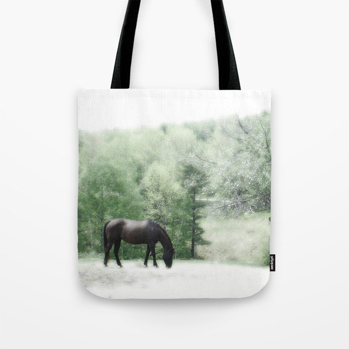 Horse and Tree Tote Bag