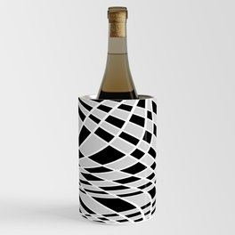 Abstract pattern - gray. Wine Chiller
