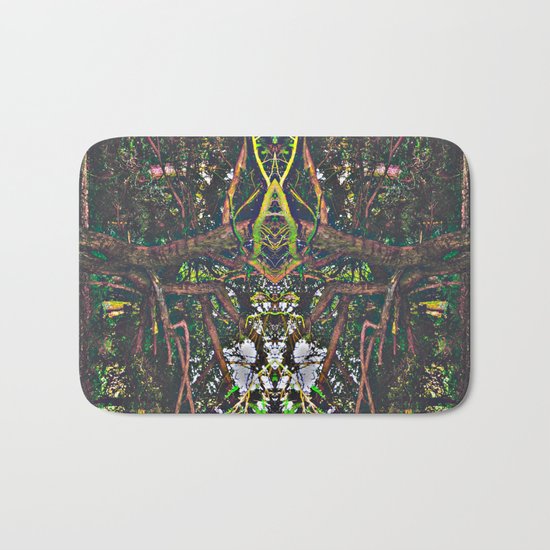 Treeflection V Bath Mat