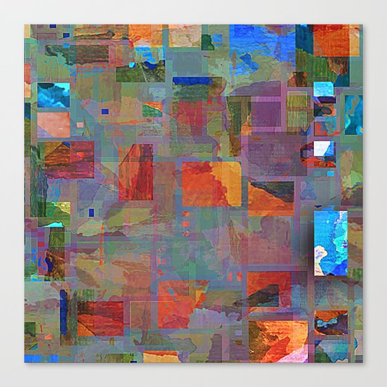 the patch Canvas Print