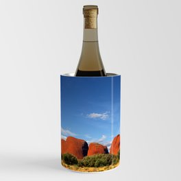 A landscape shot of Kata Tjuṯa / Mount Olga at Uluru in the outback of Australia Wine Chiller