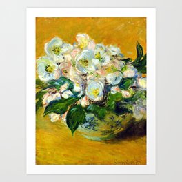 Claude Monet "Christmas Roses" Art Print