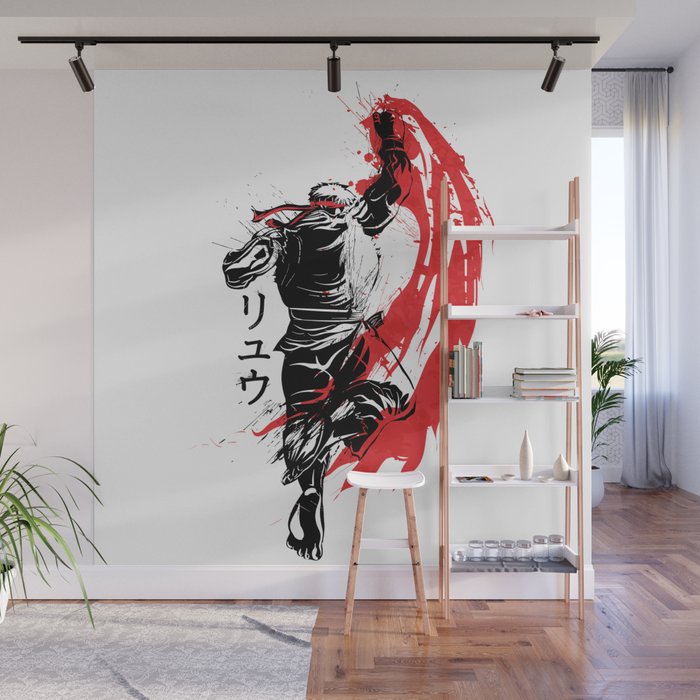 Traditional Fighter Wall Mural