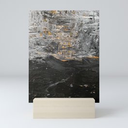 Textured Abstract Modern  Mini Art Print