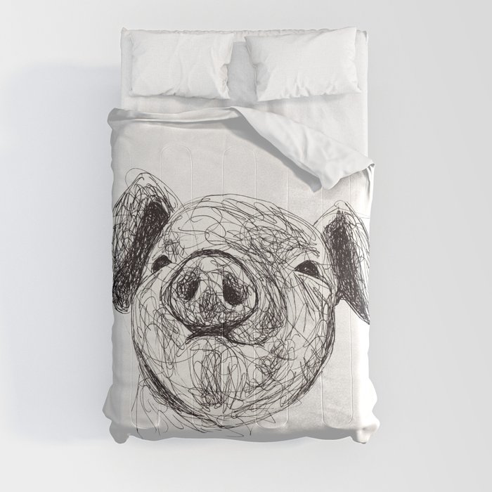 Pig sale baby comforter