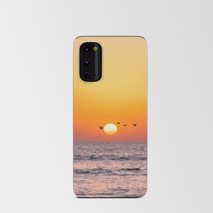 Surf Sunset Android Card Case