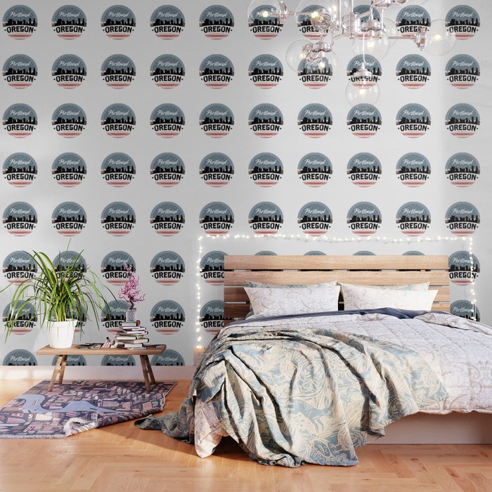 My City My Home Portland Oregon Wallpaper By Styleimbiss Society6