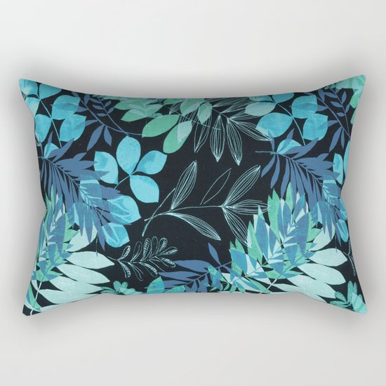 winter leaves Rectangular Pillow