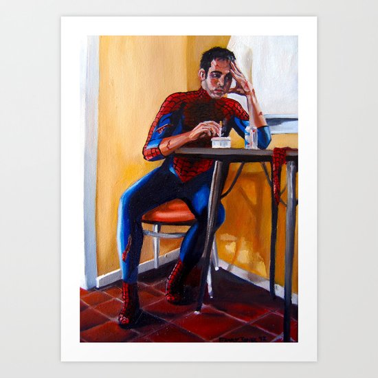 Spiderman Art Print