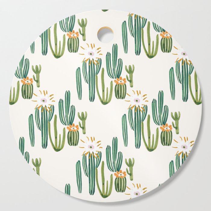 Cactus Desert Cutting Board