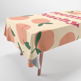 Feelin Peachy (pattern) Tablecloth