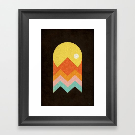 Amazeing Sunset Framed Art Print