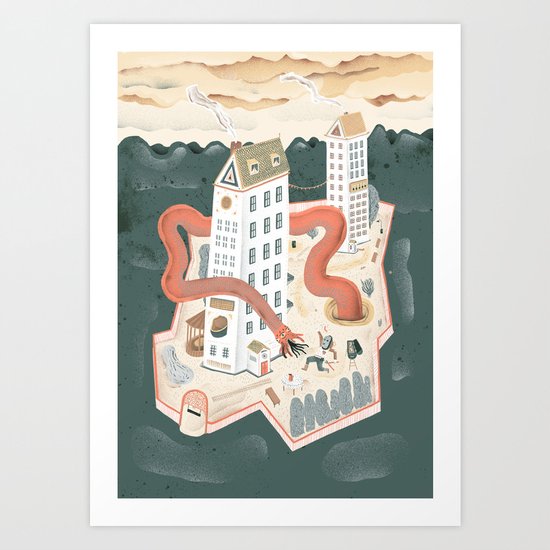 INVASION Art Print
