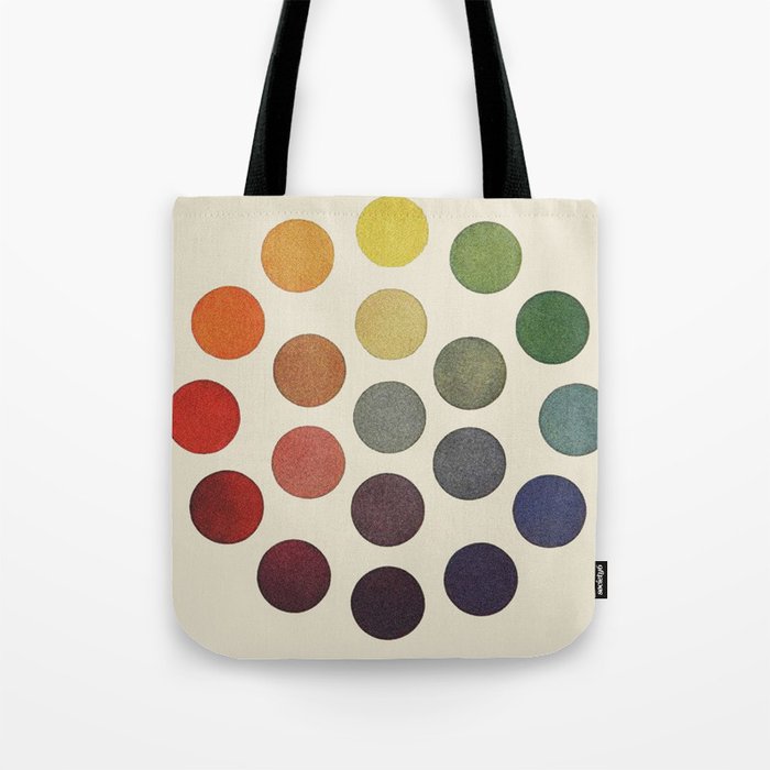 Parsons Spectrum Color Chart 1912 Remake Tote Bag
