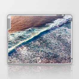 Sunset Wave Over The Ocean Laptop Skin