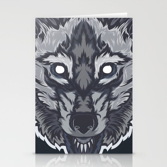 Wolf Stationery Cards
