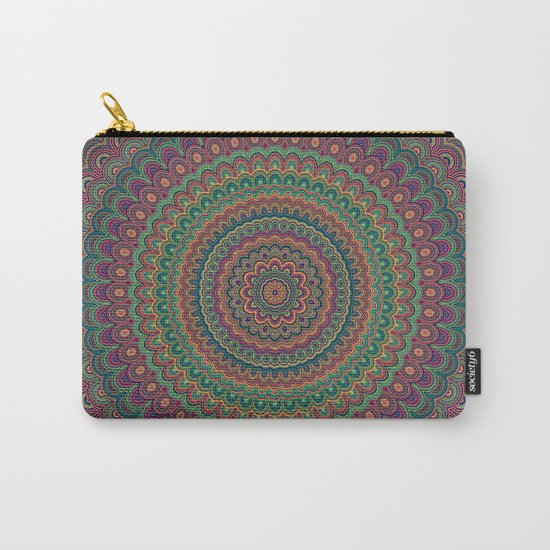 Flower mandala Carry-All Pouch