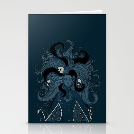 She's a Cruel & Fickle Mistress Stationery Cards