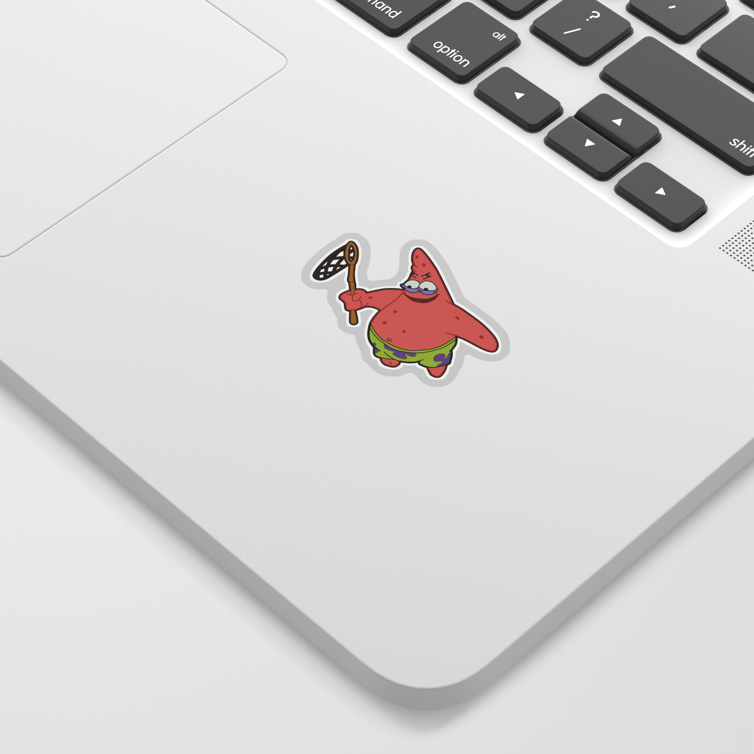 Savage Patrick Star Meme Evil Angry Spongebob Squarepants Sticker By Pockying Society6