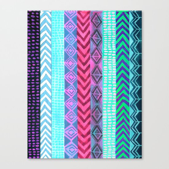 Tribal Pattern 04 Canvas Print