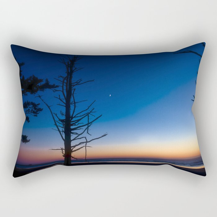 Oregon Blue Sunset Rectangular Pillow
