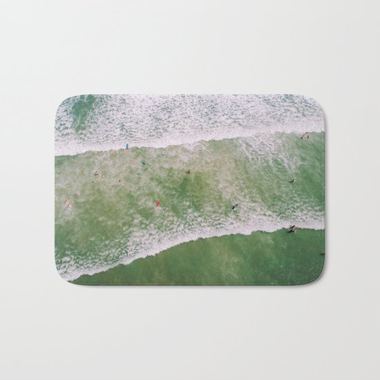 Waves bath Bath Mat