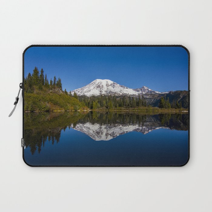 Mount Rainier Reflected in Lake Laptop Sleeve