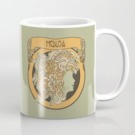 medusa silhouette (light) Coffee Mug