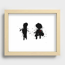 Silhouettes Recessed Framed Print