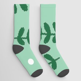 Relaxing Green Life Socks