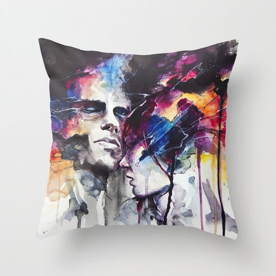 la nostra infinita abnegazione Throw Pillow
