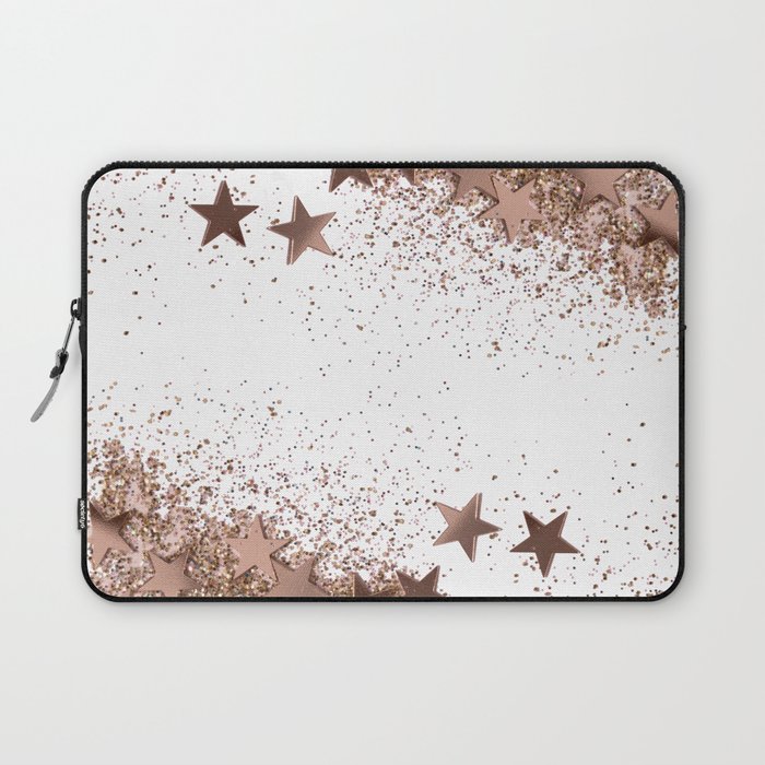 rose gold laptop tote