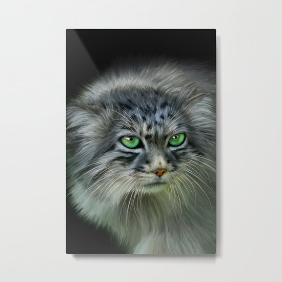 Pallas Cat Metal Print